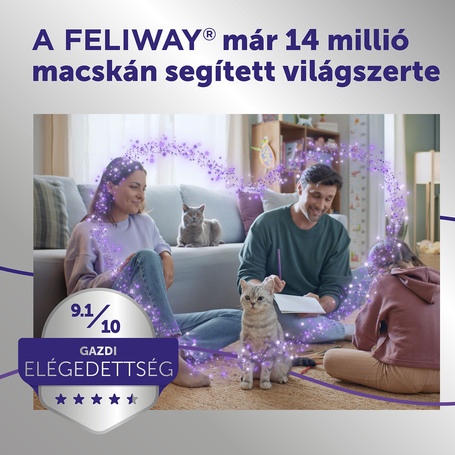 Feliway Optimum nyugtató hatású párologtató macskáknak
