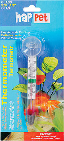 Happet/Aqua Nova akváriumi üveg hőmérő