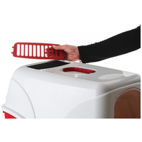 MPS Buffy fedett macskatoalett szénszűrővel #9