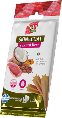 N&D Quinoa Skin & Coat Duck + Dental Treat