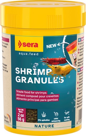 Sera Shrimp Granules – Granulátumos eleség garnéláknak