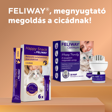 Happy Snack by Feliway nyugtató csirkés jutalomfalat
