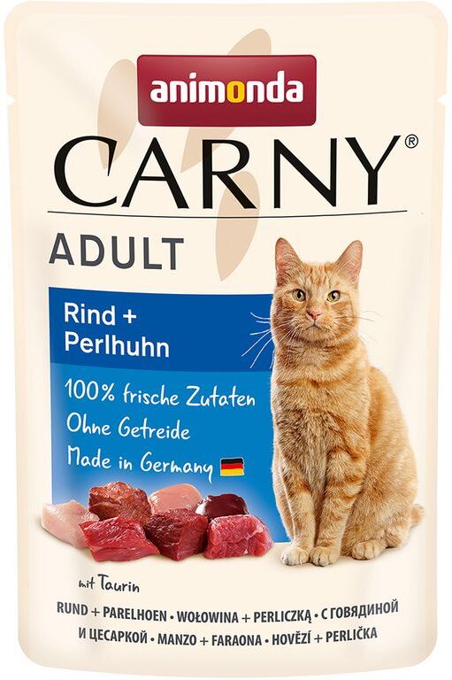 Animonda Carny Adult Rind + Perlhuhn